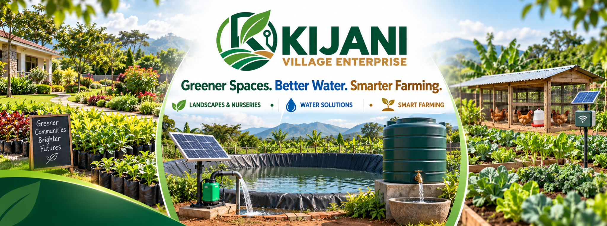 Water reservoir and solar pump